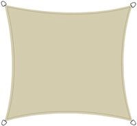 Sonnensegel H16889 ca. 360x360x360 cm Ecru