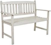 Gartenbank Stirling Holz ca. 57x86x110 cm Grau