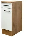 K&uuml;chenunterschrank Avila Eichefarben/Magnolie