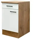 K&uuml;chenunterschrank Avila Eichefarben/Magnolie