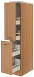 Apothekerschrank Nano ca. 30x160x60 cm Buchefarben