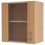 K&uuml;chenoberschrank in Buchefarbe 'Nano'