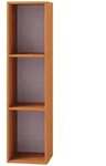 Schallplattenregal Platto in Buchefarbe, B: 34 cm