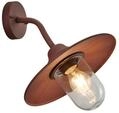 Wandleuchte Brenta in Rostfarben max. 40 Watt Wandlampe