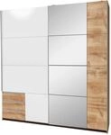 Schwebet&uuml;renschrank Emden Eichefarben ca. 180x198x64cm