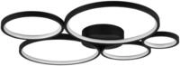 LED-Deckenleuchte Rondo in Schwarz max. 49 Watt Deckenlampe