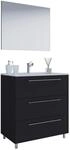 Badezimmer Schubo 3-tlg. Schwarz