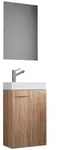 G&auml;stebad Slito 3-tlg. ca. 41 cm Sonoma Eiche