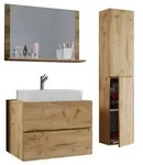 Badezimmer Lendas 4-tlg. ca. 94 cm Honigeiche