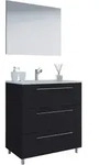Badezimmer Schubo 3-tlg. Schwarz