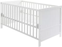 Gitterbettset Magicstar Wei&szlig; ca. 70x140cm, 5-teilig
