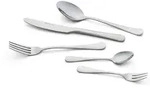 Besteckset Stonewashed Silberfarben 30-teilig