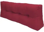 PALETTENKISSEN Eco Elements R&uuml;cken 120/40/10 cm Rot