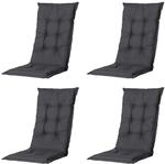 SESSELAUFLAGE BASIC BLACK AUFLAGE HOCH