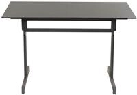 Gartentisch Anthrazit klappbar ca. 120x80x71cm