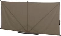 Sichtschutz Anthrazit/Taupe BH 280 x150 cm