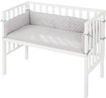 BEISTELLBETT roba Style grau 2in1 Set 90 x 45 cm