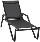 Gartenliege Tesoro Aluminium/ Netzgewebe verstellbar