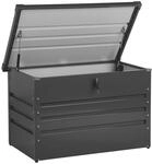 AUFLAGENBOX Stahl graphitgrau 100/62 cm Cebrosa