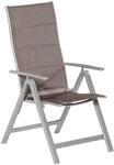 Gartensessel klappbar Taviano Metall/Textil