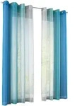VORHANG 2ER SET &raquo;Modena&laquo; HxB 245x140 cm Blau