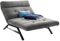 LIEGE MIT MOTORISCHER RELAXFUNKTION AMERIVA Grau Velvet Relaxfunktion