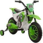 ELEKTROMOTORRAD Kindermotorrad Kinderfahrzeug Elektrofahrzeug Gr&uuml;n+Wei&szlig;