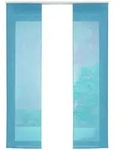 VORHANG 2ER SET HxB 245x60 cm T&uuml;rkis