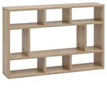Wandregal ca. 75x57x16 cm Eichefarben