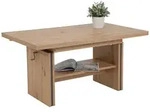 Couchtisch Hilmar ca. 165x67 cm Eichefarbe