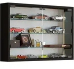 H&auml;ngevitrine Mandosa M ca. 60x40x10 cm Schwarz