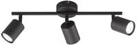 LED-Deckenleuchte Vano Schwarz max. 4 Watt Deckenlampe