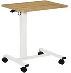 SCHREIBTISCH Laptoptisch mit Gaslift H&ouml;henverstellbar C-Form Beweglich bis 70kg