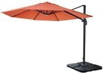 AMPELSCHIRM I RUND Orange 300/300 cm