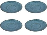 UNTERTASSEN Matera blau &oslash; 15.0 cm 4er Set