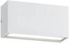 Trio Leuchten Au&szlig;enwandleuchte Trent Wei&szlig; max. 10 Watt Wandlampe,