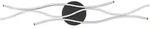 LED-Deckenleuchte Blaze Messingfarben max. 35 Watt Deckenlampe