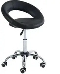 ROLLHOCKER, Arbeitshocker, Schwarz