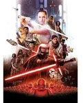 Fototapete Star Wars EP9 Movie Poster Rey ca. 184x254cm
