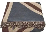 &Uuml;BERWURF 125/150 cm mit Union Jack im Vintage-Look