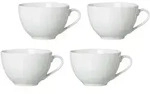 CAPPUCCINOTASSEN Bianco wei&szlig; 300 ml 4er Set