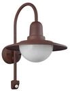 Au&szlig;enwandleuchte Norman Wei&szlig;/Rostfarben max. 40 Watt Wandlampe