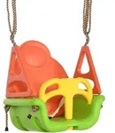 3-IN-1 Babyschaukel, Kinderschaukel mit verstellbarem Seil, Schaukelsitz, Gr&uuml;n