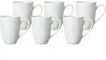 LATTE MACCHIATO-TASSEN Bianco wei&szlig; 330 ml 6er Set