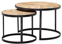 Couchtischset Wohnling Braun, 2-teilig