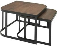 Couchtischset Wohnling 2-er Set aus Mangoholz