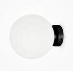 Wandleuchte Basic Form Schwarz max. 40 Watt Wandlampe