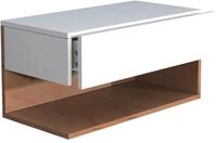 Nachtk&auml;stchen USAL XL 60 Wei&szlig;, Eichefarben