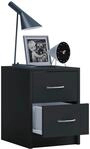Nachtk&auml;stchen Boxal Mini Schwarz