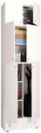 Mehrzweckschrank Lona XXL Wei&szlig; ca. 70x240x39 cm